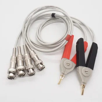 

Digital SMD Bridge Test Line Insulation Kelvin DC Low Resistance Test Clip LCR Capacitor Multimeter Line