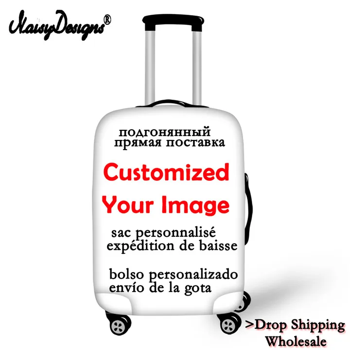 Luggage Cover 3d кавалер король Pet принты женский чехол для чемодана защитный эластичный Анти-пыль чехол для путешествий мужчин дропшиппинг - Цвет: Luggage Cover