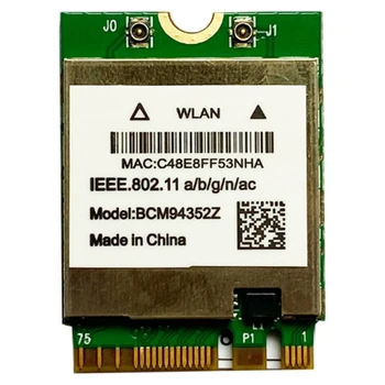 

Wireless Hackintosh Bcm94352Z Bcm94360Ng WiFi Card Ngff M.2 1200 Mbps Bluetooth 4.0 Ngff 802.11Ac WLAN Adapter Dw1560