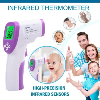 

Baby adult forehead thermometer digital display infrared thermometer protection necessary spot seconds issued гигрометр 50*