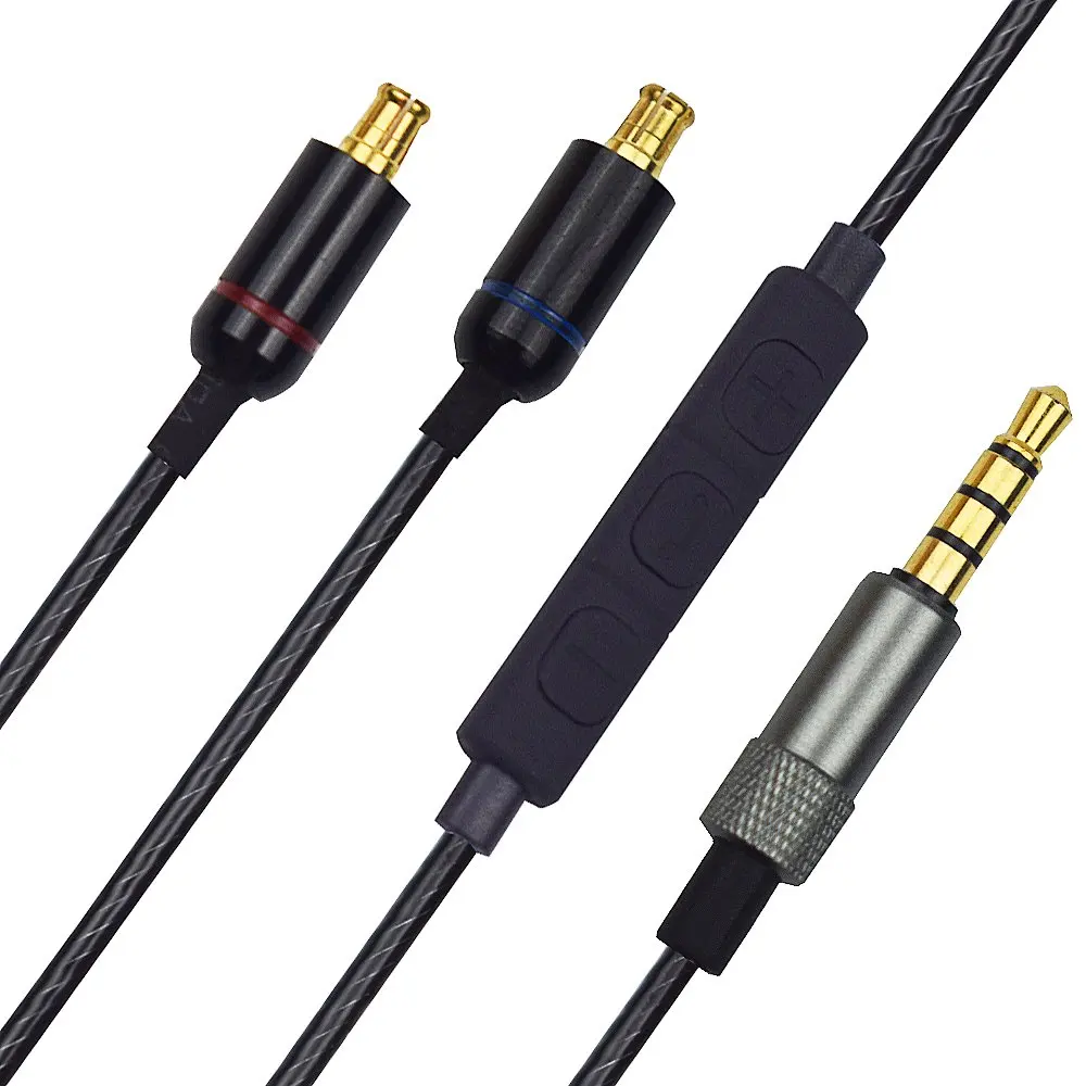 Replacement A2DC Cable Extension Cord for Audio Technica ATH CKS1100 E50 E70 LS200 LS300 LS400 CKR90 CKR100 LS50 LS70 Headphones