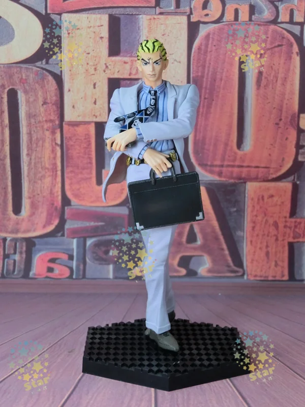 

Kira Yoshikage Killer Queen Sheer Heart Attack Action Figure Toys Model Puppet Scenery Products