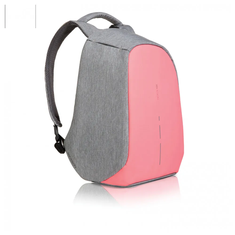 Рюкзак для ноутбука до 14" XD Design Bobby Compact - Цвет: Розовый