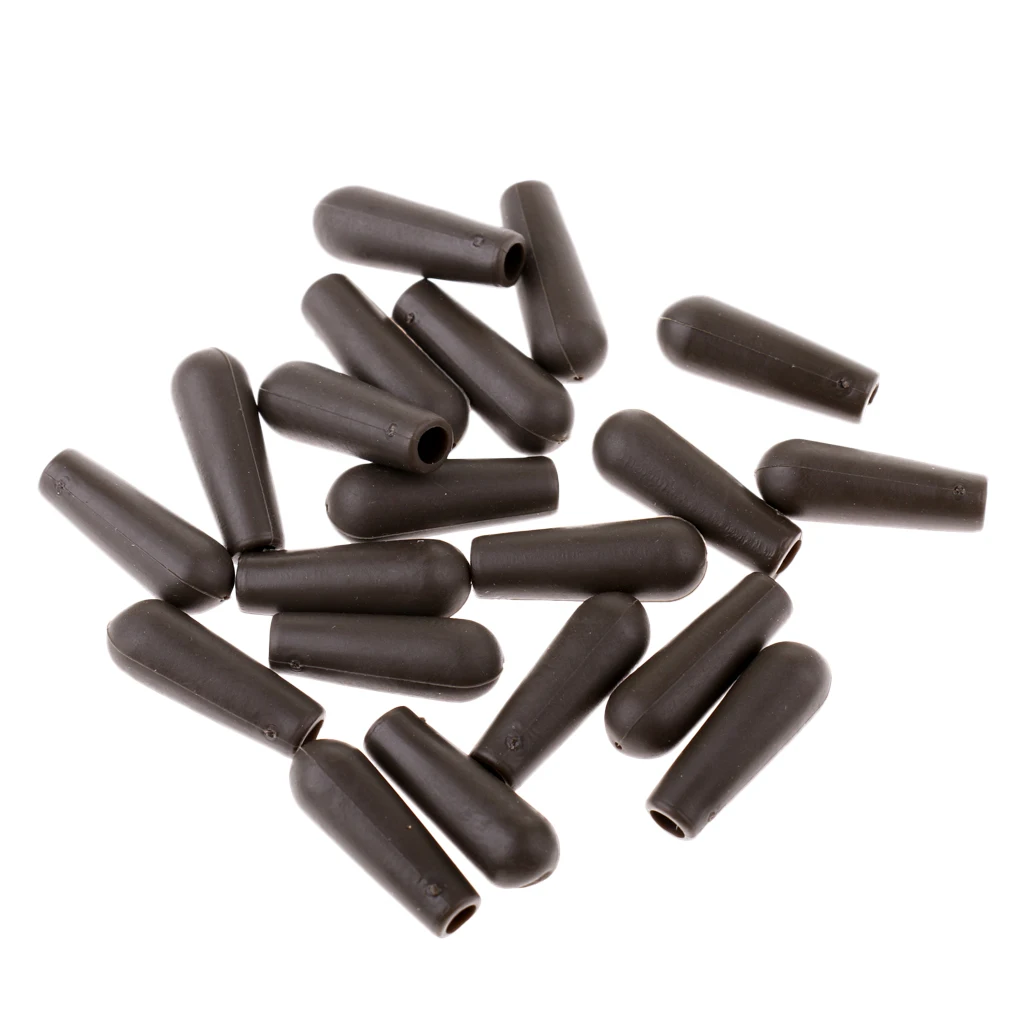 20 штук мм силикон для рыбалки на карпа буферные шарики Rigs Shock рыболовные