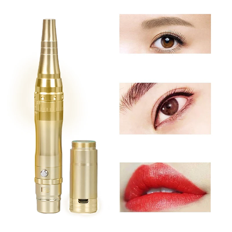  High Quality Micorneedles Tattoo Eyebrow Machine Pen Permanent Makeup Machine For Eyebrow Lip Top M