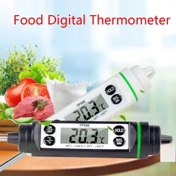 

Digital Kitchen Thermometer Food Probe BBQ Meat Water Milk Cooking Probe Barbecue Electronic Oven Tool
