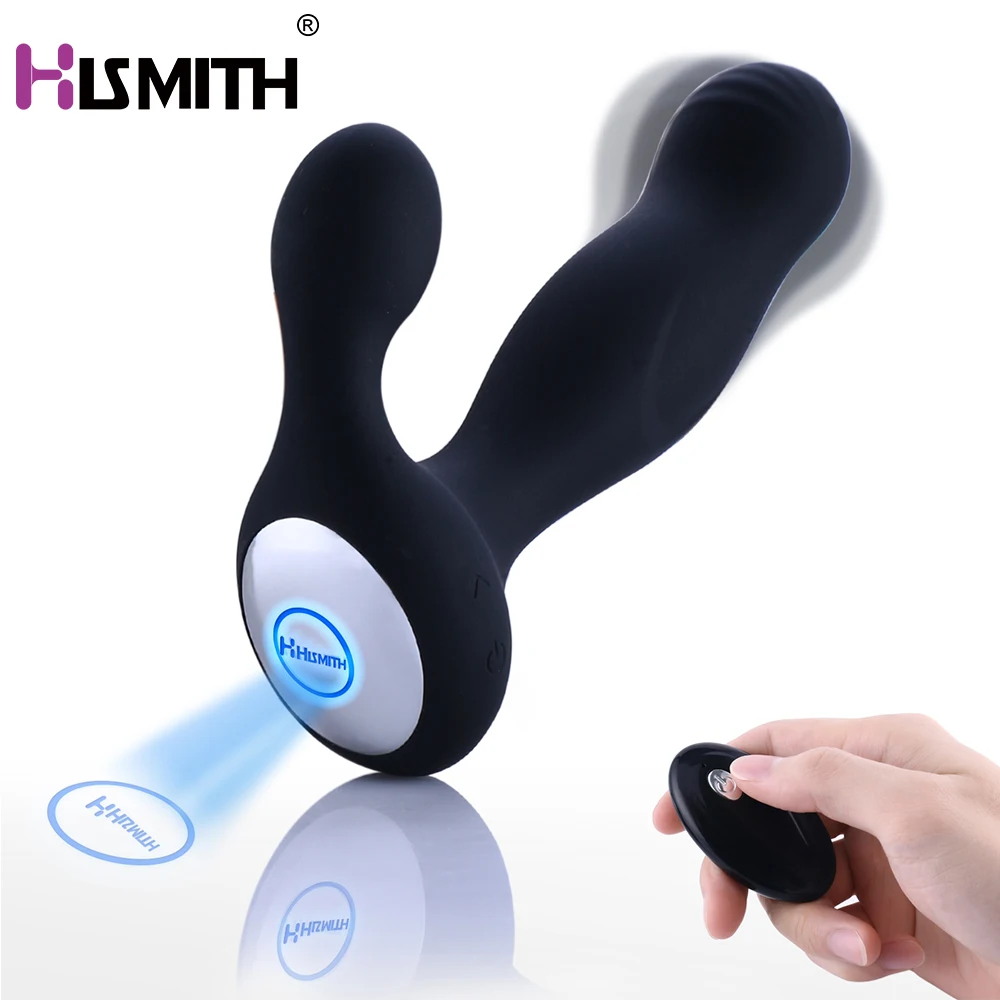 HISMITH Wireless Remote Control prostate massager Anal Plug 10 Stimulation Butt Vibrating prostate plug anal vibrating plug|Anal Sex Toys|   - AliExpress