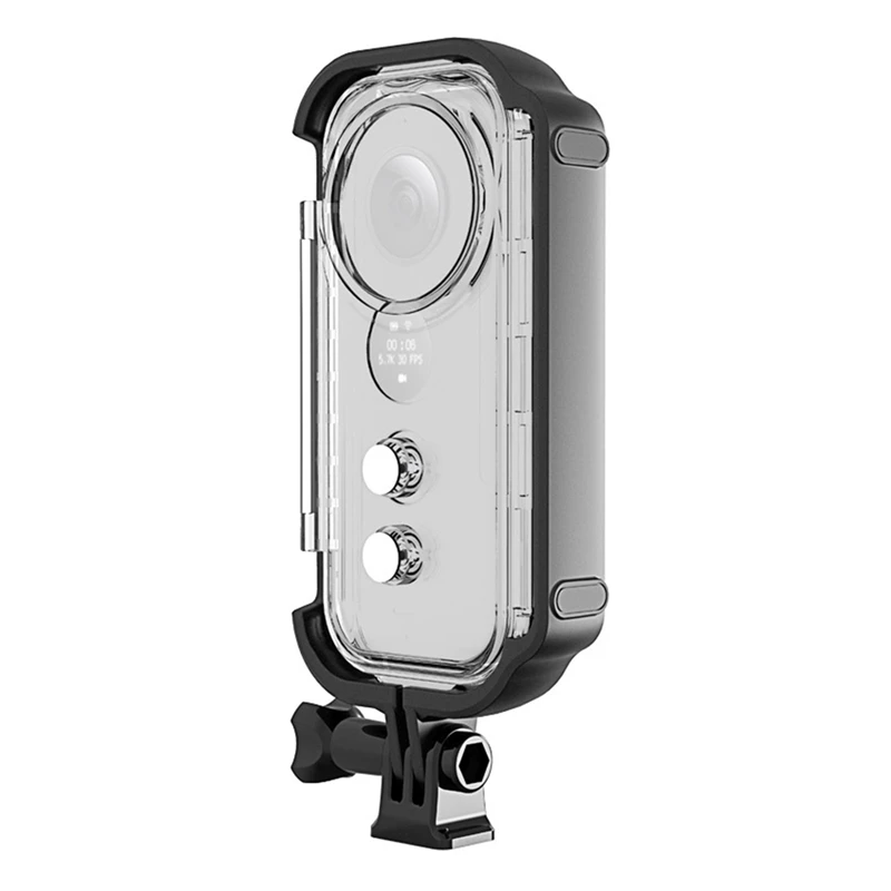 PULUZ 30 м подводный водонепроницаемый корпус защитный корпус чехол для Insta360 ONE X аксессуары для камеры и пряжка базовое крепление и винт