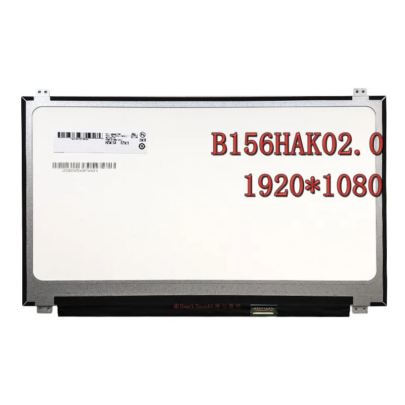 

Сенсорный ЖК-экран 15,6 дюйма B156HAK02.0 FRU 00UR889 для Lenovo FHD 1920X1080, ЖК-дисплей, панель на замену
