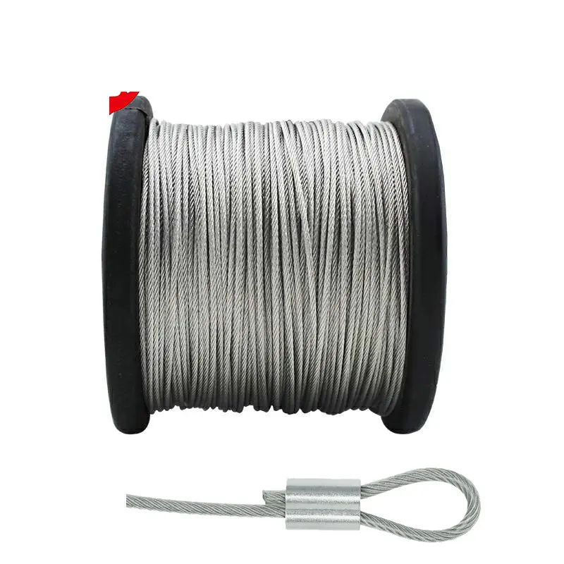 HQ MG01 316 Marine Grade Flexible Soft Stainless Steel Wire Rope Cable Fishing Line DIY Jewelry Thread Stainless Steel Wires