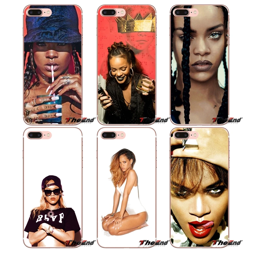 Awesome Robyn Rihanna Silicone TPU Soft Case For Apple iPhone X 4 4S 5 5S SE 5C 6 6S 7 8 Plus 6Plus 7plus 8plus Fundas Coque | Мобильные