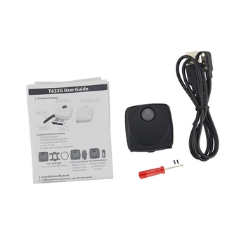 

Mini 3G WCDMA GPRS GPS Tracker T633G Built-in Motion Sensor To Save Power Waterproof Clip for Personal Usage GPS Real Time Track