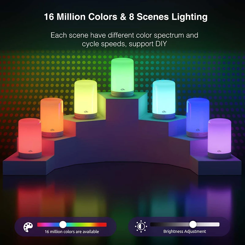 Smart table lamp alexa Clearance