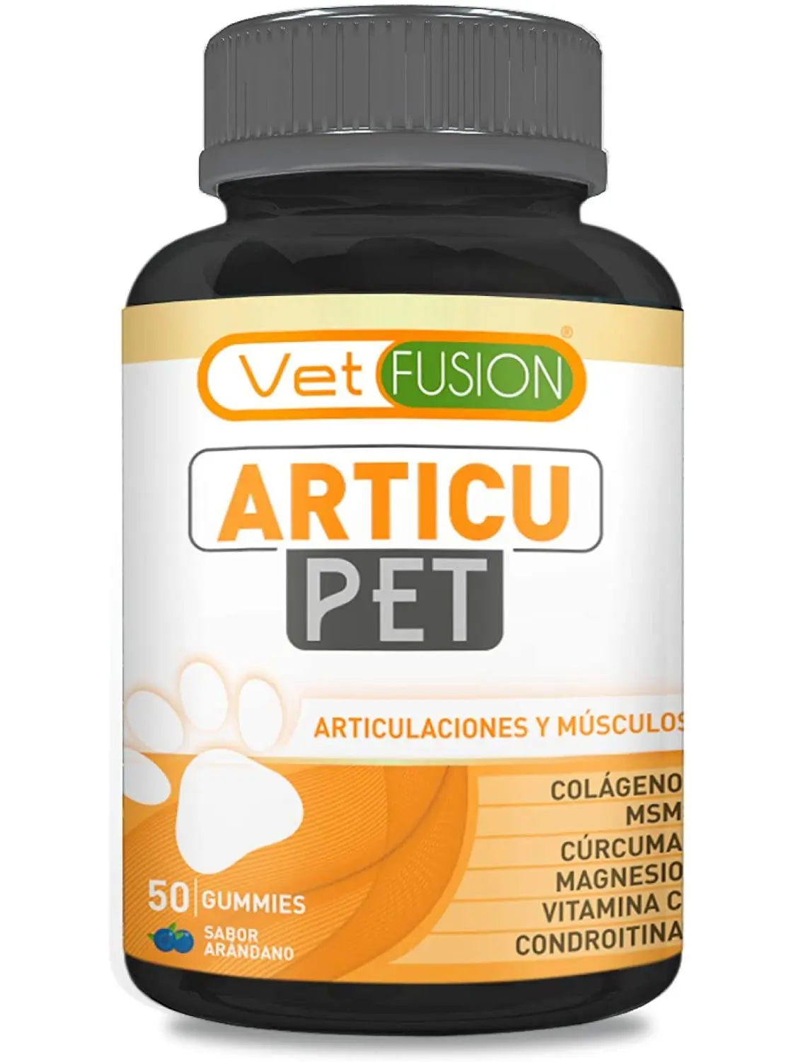 Antiinflamatorio para perros y gatos | Colágeno + Cúrcuma + Condroitina | Elimina el dolor y la inflamación de tu mascota | 50U.