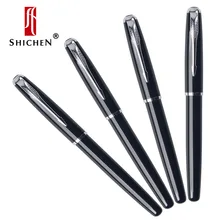 Shichen A084 Fashine хорошее качество тяжелый металлический перьевая ручка 0,7 мм и 1,0 мм nib. Подарочная ручка для школы и офиса