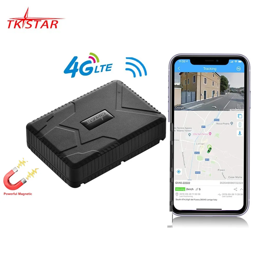 Car GPS Tracker 4G GPS Locator TK915 7800mAh GPS Magnetico Car Waterproof Shake Fall Alarm Free APP