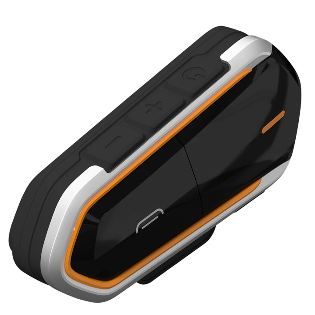 Motorcycle Intercom Helmet Bluetooth Waterproof Headset FM Radio Headphone