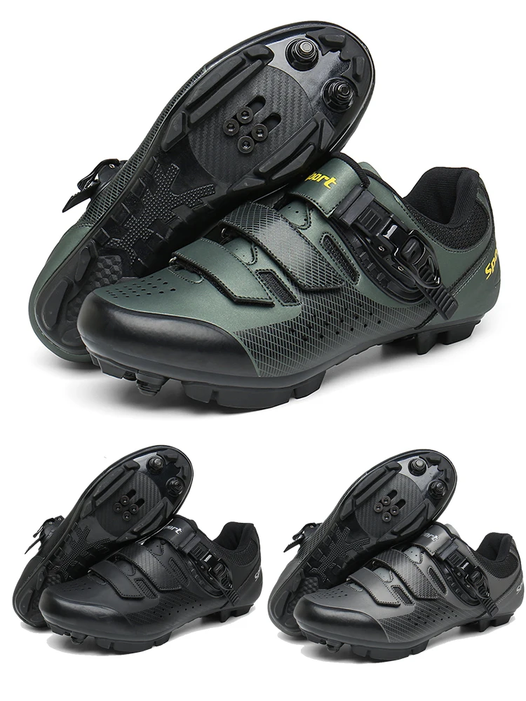 Mountain Bike Cycling Shoes Mtb Spd Cycle Shoe Men Spinning Bicycle Trainers Women Triathlon Route Footwear Road Biking Sneakers