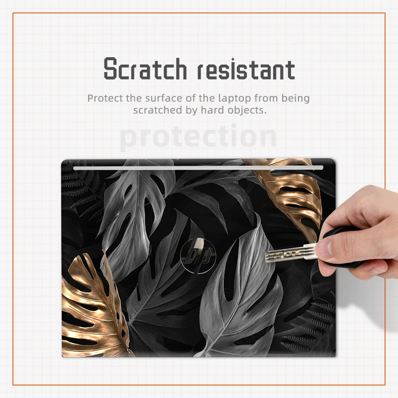 Marble Cover Laptop Sticker Skins Notebook Skin PVC Cover HP Laptop Envy X360/Pavilion 14 15/14S dk/ 14s dq/15 da/HP 440 G6 laptop sticker