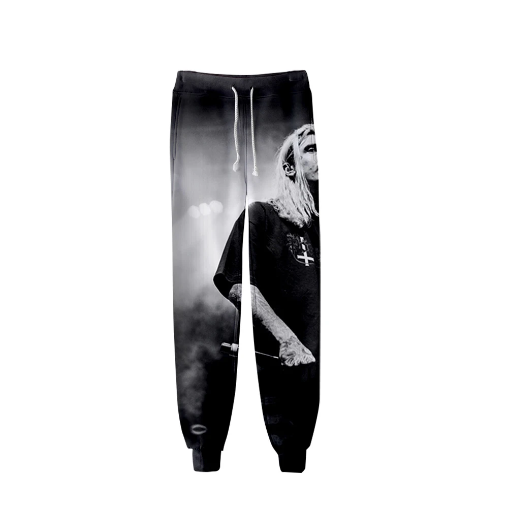 Ghostemane штаны для бега с 3D принтом женская/Мужская модная уличная одежда длинные штаны горячая Распродажа повседневные уличные спортивные штаны