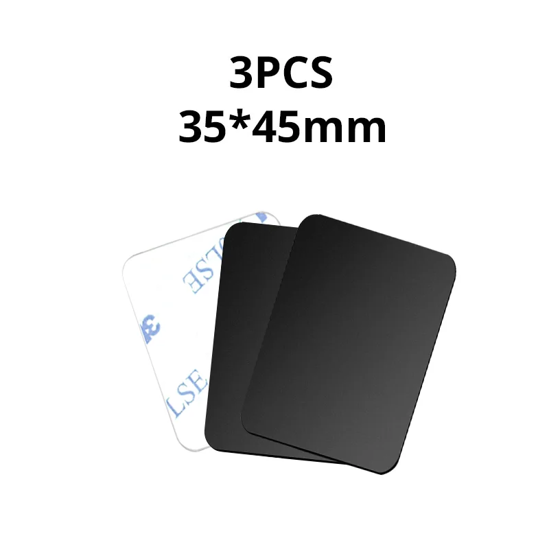 5PCS Car Phone Holder Metal Plate Magnetic Holder Round Square thumbnail 3