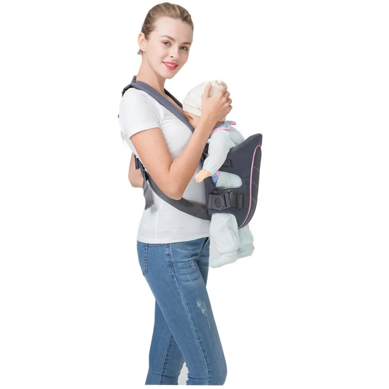Portador do Bebê Portador do Miúdo Multifuncional Respirável Infantil Portador Mochila Criança Sling Envoltório Suspensórios Bebê Canguru Bolsa 360 3 Mamãe e Bebê
