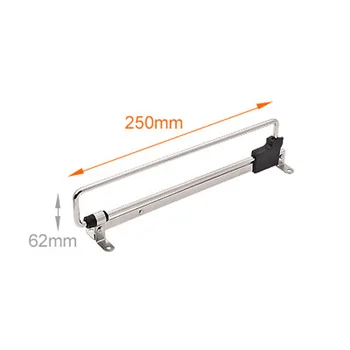 

10/12/14/16inch Retractable Wardrobe Clothes Hanger Pull Out Rod Rail Organizer