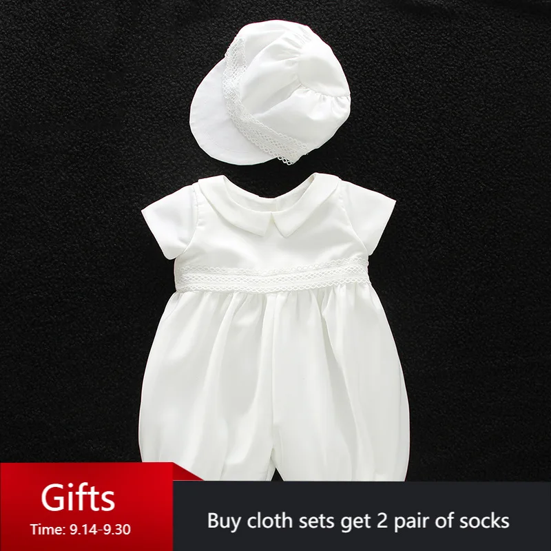 baby boy special occasion romper