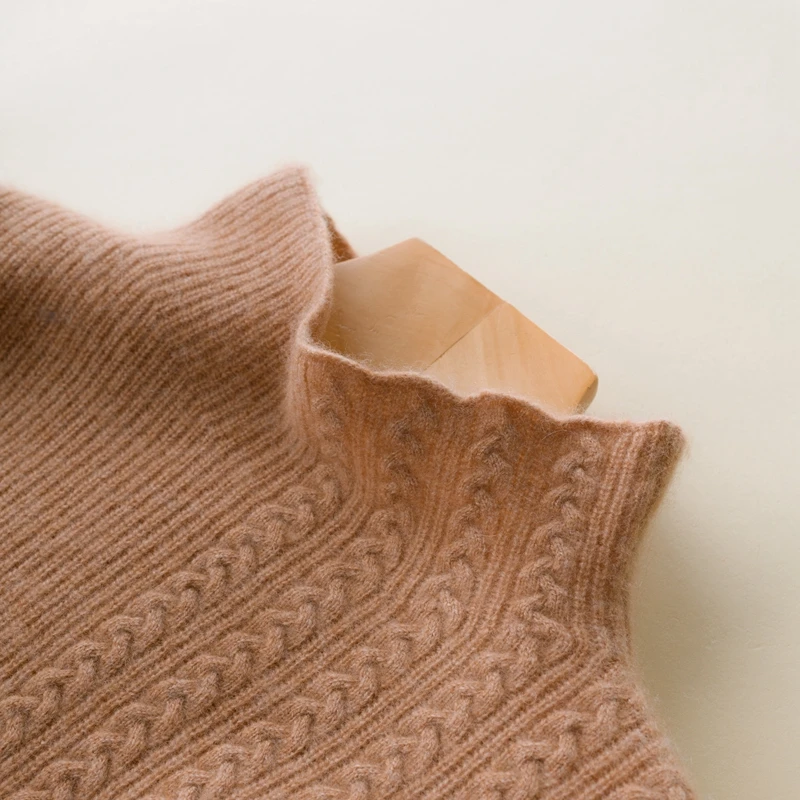 100% Cashmere High-end Women Casual Long Sweater