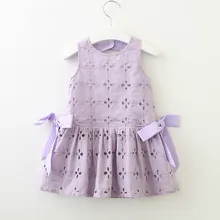 Праздничное платье без рукавов; Детские платья для девочек;# K05400