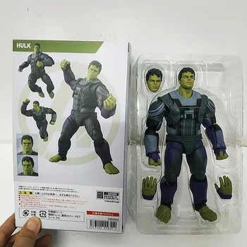 

21cm SHF Movie Avengers Infinity War Hulk Bruce Banner PVC Action Figure Model Toys Doll For Gift
