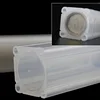 1 PCS coin tube Storage box holder coins PP plastic Direct fit 19mm 20.5mm 22.5mm 25mm 27mm or 30mm coins 5