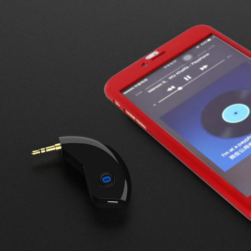 Bluetooth аудио приемник музыкальный приемник Bluetooth V4.2 и EDR USB 3,5 мм автоматическое подключение автомобильных наушников Bluetooth адаптер