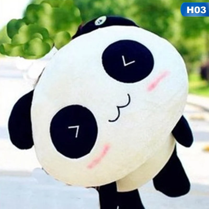 20 см мягкая плюшевая игрушка панда детские мягкие животные игрушки милая Подушка-панда Подушка игрушка-обнимашка для мальчиков и девочек Подушка для сна подарок - Цвет: H03