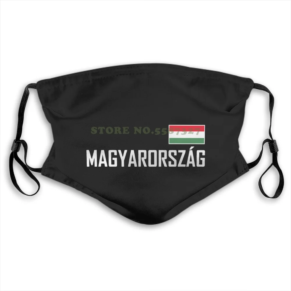 Маска для лица Herren унисекс Kurzarm Ungarn Венгрия Magyarorszag Flagge веер подарок моющаяся