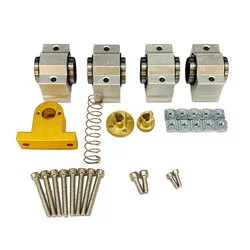 CNC 3018PLUS SCV12VUU portant 12mm, 10mm pour CNC 3018Pro T8 vis sans fin 4mm diamètre 12mm pour CNC machine Xaxis mise à niveau 