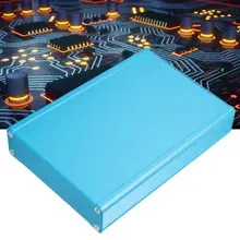 Контроллер алюминиевая коробка 22x80x110 мм интегрированный корпус Электронный DIY проект алюминиевый корпус для охлаждения для печатной платы