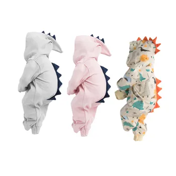

Toddler Kids Baby Girl Boy Winter Clothes Autumn Cartoon Dinosaur Newborn Kids Baby Girls Long Sleeve Outfits Clothes Rompers