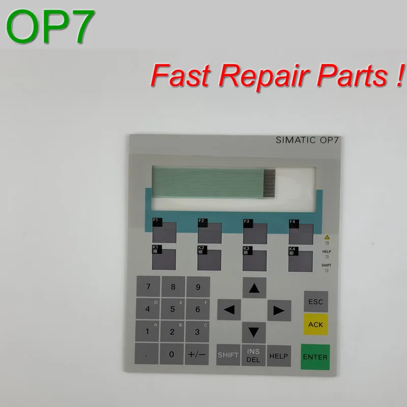 Membrane keypad for 6AV3607-1JC00-0AX1 6AV3 607-1JC00-0AX1 OP7//PP