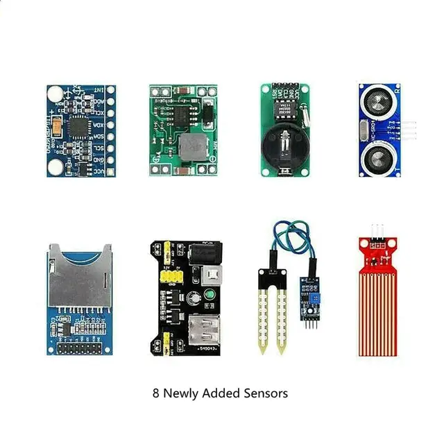 45 в 1/37 в 1 модуль датчика стартовый набор для Arduino Raspberry Pi образование мульти инструменты аксессуары