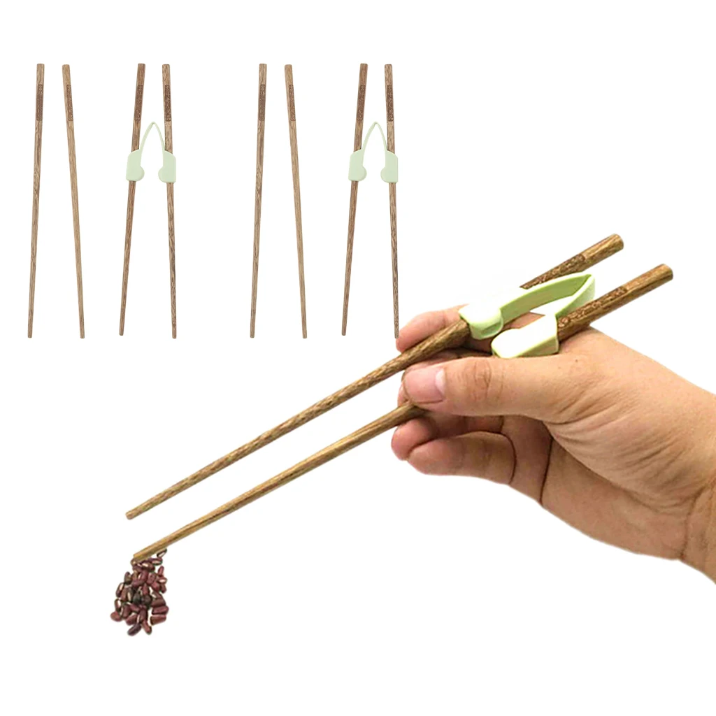 Anti-Slip Training Chopsticks Helpers Anti-Slip Chopsticks Individually Eating Aid Chopsticks Eating Aids for Elderly Adults