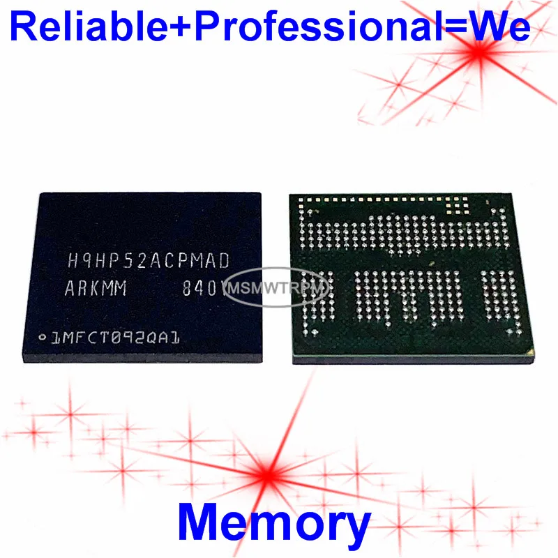 H9HP52ACPMAD H9HP52ACPMADAR KMM BGA254Ball EMCP 64 + 32 Гб памяти мобильного телефона новые оригинальные