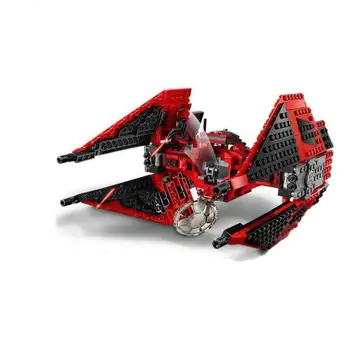 

New Starwars 75240 Red Tie Fighter Building Blocks With Star Plan Children Toy