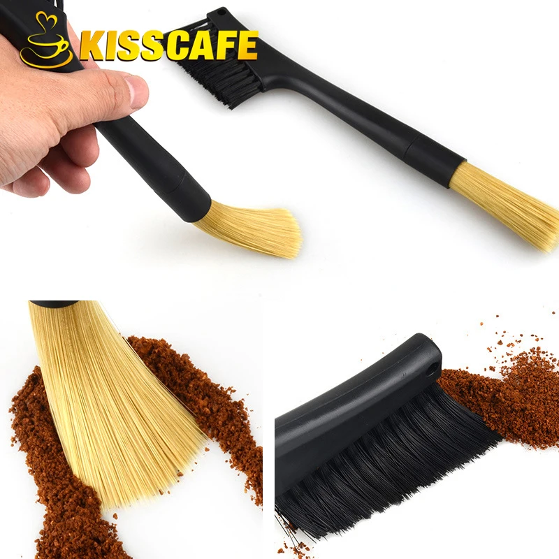 Grinder Cleaning Brush Coffee Milk Powder Brushes Soft Nylon Hair