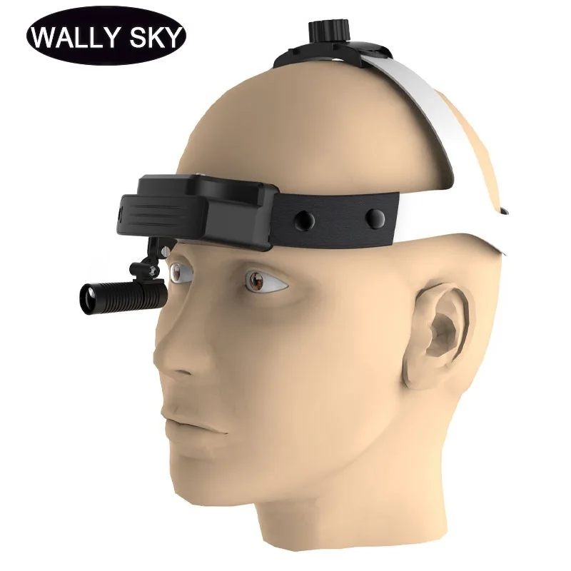 

High Intensity Dental LED Headlight Medical Headband Headlamp USB Rechargeable for ENT ORAL Surgery Dentistry Build-in Battery