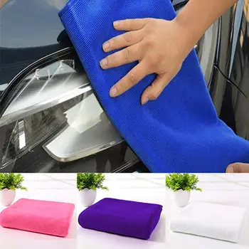 

Bathroom Kitchen Supplies Car Wash Microfiber Towel Hand Face Shower Washcloth