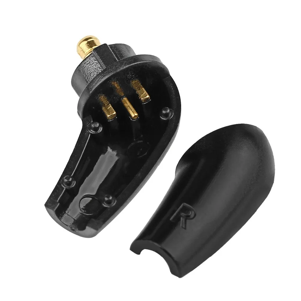 1 пара DIY наушники на заказ контактный адаптер для сращивания для XBA-H2 XBA-H3 Z5 припой провода разъем аудио разъем Вилки черный серебристый