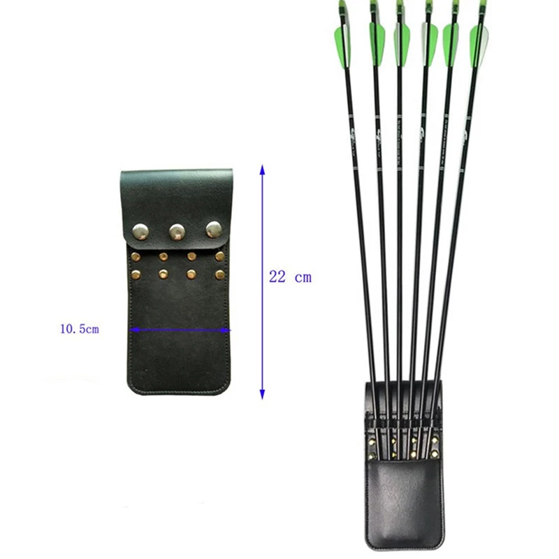 New Black Outdoor Portable Hanging Archery Bag Arrow Pot Bow And Arrow