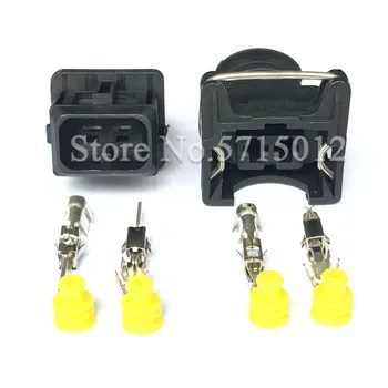 

2 Hole EV1 282762-1 Auto Waterproof Electrical Wire Connector Plug Fuel Injector Socket Adapters