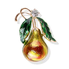 Lan hao AliExpress, стиль, модная, масляная капля, сплав, эмаль, милая тыква, овощи, брошь